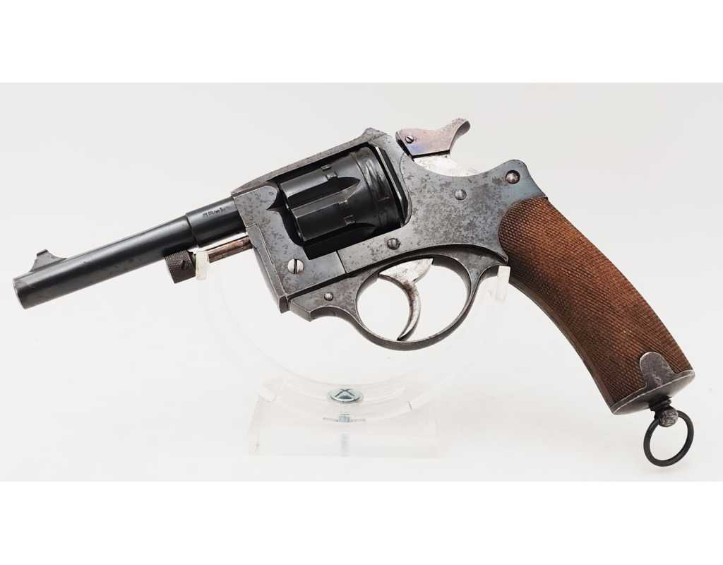 Armes de Poing REVOLVER MODÈLE 1892 FABRICATION CIVIL / RONGÉ JEAN-BAPTISTE CALIBRE 8MM 92 "LEBEL" - BELGIQUE XIXè fi13 - 14