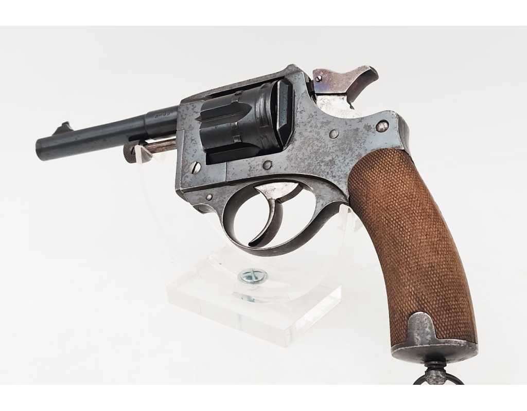 Armes de Poing REVOLVER MODÈLE 1892 FABRICATION CIVIL / RONGÉ JEAN-BAPTISTE CALIBRE 8MM 92 "LEBEL" - BELGIQUE XIXè fi13 - 2