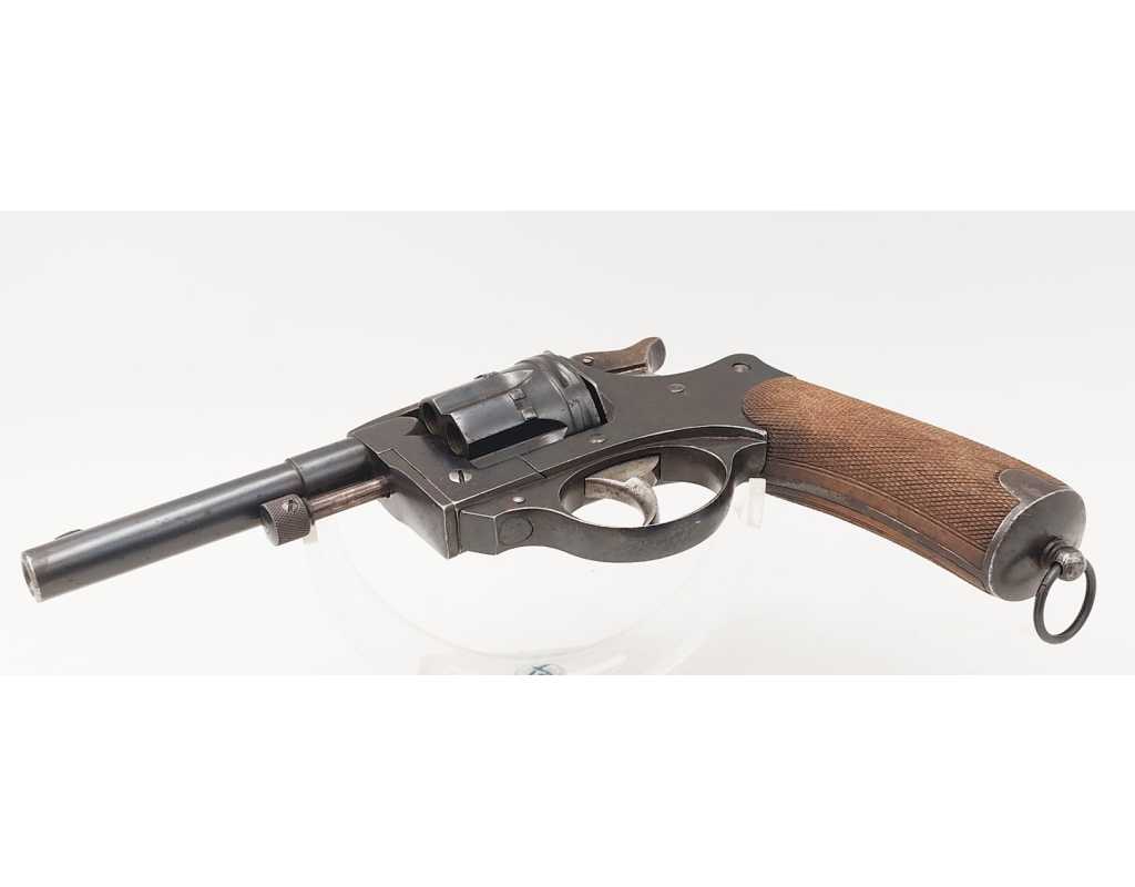 Armes de Poing REVOLVER MODÈLE 1892 FABRICATION CIVIL / RONGÉ JEAN-BAPTISTE CALIBRE 8MM 92 "LEBEL" - BELGIQUE XIXè fi13 - 10
