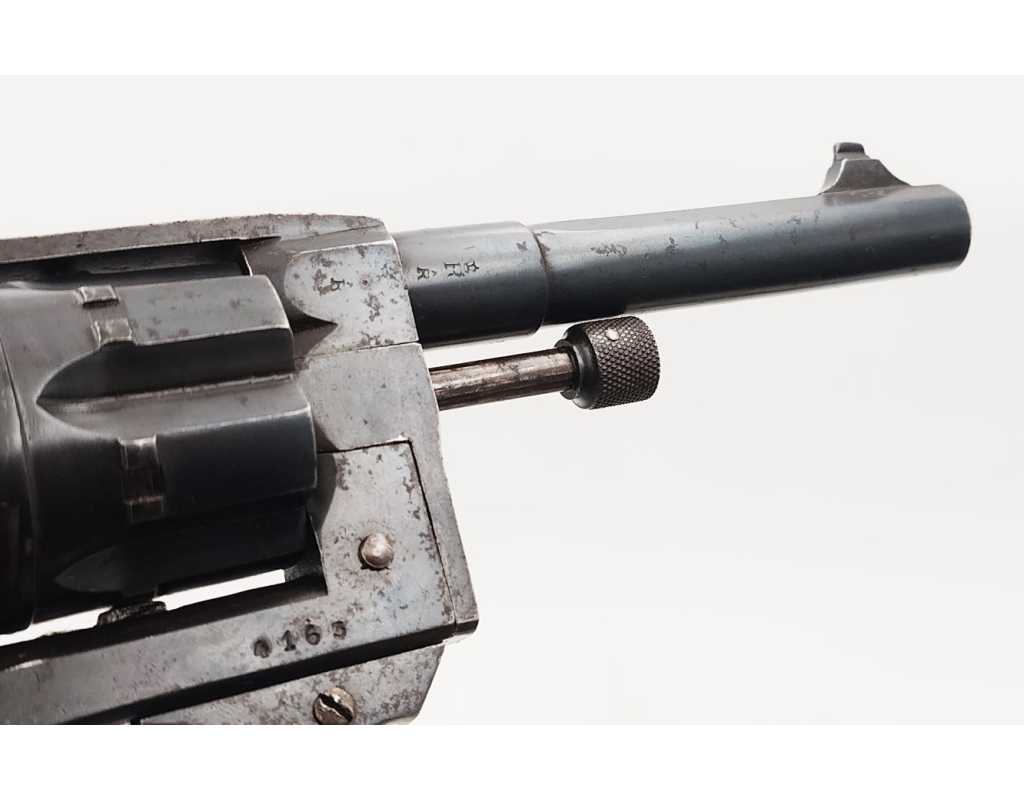 Armes de Poing REVOLVER MODÈLE 1892 FABRICATION CIVIL / RONGÉ JEAN-BAPTISTE CALIBRE 8MM 92 "LEBEL" - BELGIQUE XIXè fi13 - 16