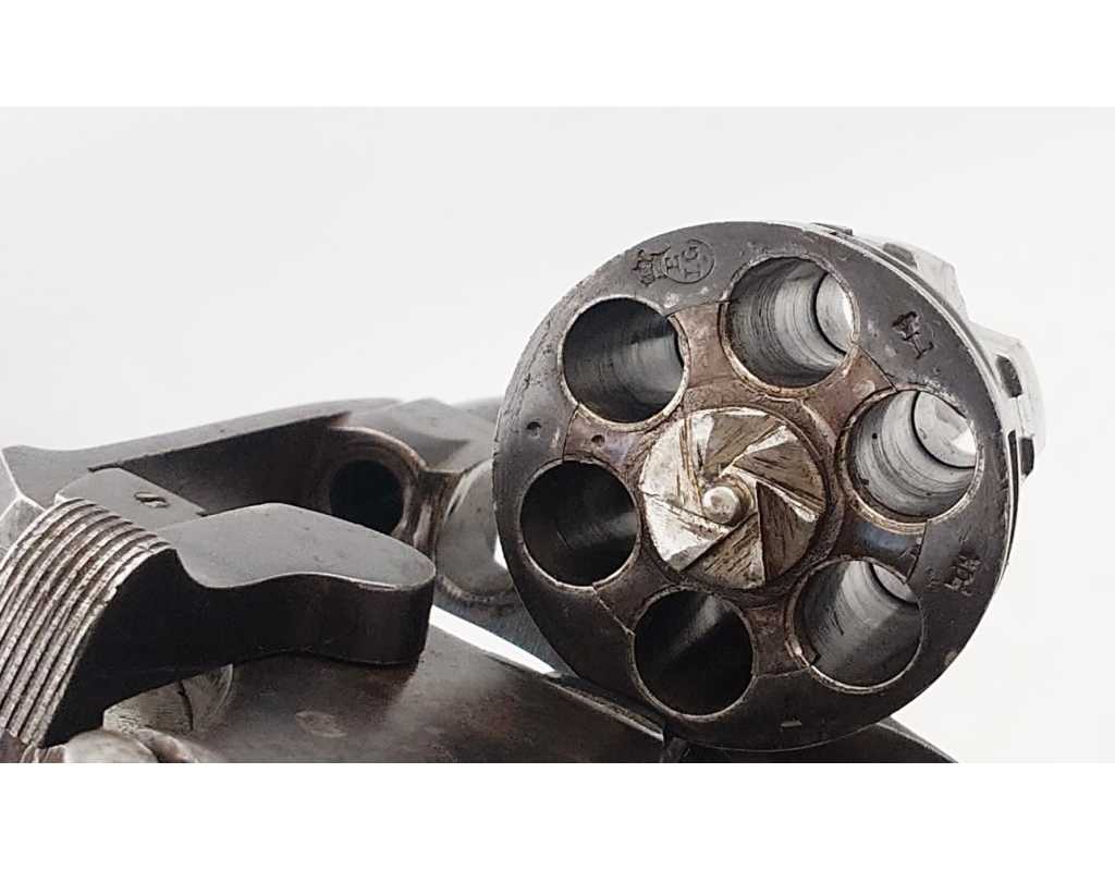Armes de Poing REVOLVER MODÈLE 1892 FABRICATION CIVIL / RONGÉ JEAN-BAPTISTE CALIBRE 8MM 92 "LEBEL" - BELGIQUE XIXè fi13 - 6