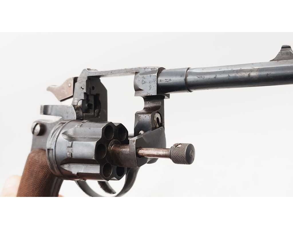 Armes de Poing REVOLVER MODÈLE 1892 FABRICATION CIVIL / RONGÉ JEAN-BAPTISTE CALIBRE 8MM 92 "LEBEL" - BELGIQUE XIXè fi13 - 7