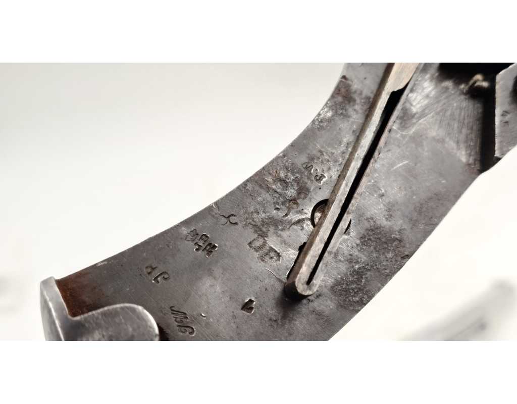 Armes de Poing REVOLVER MODÈLE 1892 FABRICATION CIVIL / RONGÉ JEAN-BAPTISTE CALIBRE 8MM 92 "LEBEL" - BELGIQUE XIXè fi13 - 18