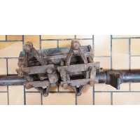 Armes d'Épaule CANADIER DE BARQUE DARNE MODÈLE 1896 CALIBRE 50 SUR AFFUT RESSORTS - 3