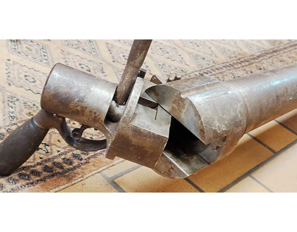 Armes d'Épaule CANADIER DE BARQUE DARNE MODÈLE 1896 CALIBRE 50 SUR AFFUT RESSORTS - 5