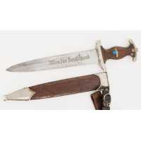 Militaria DAGUE DE SERVICE DE LA SA 1933 FABRICATION AESCULAP TUTTLINGER 25282.9 - 8