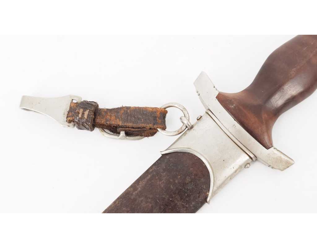 Militaria DAGUE DE SERVICE DE LA SA 1933 FABRICATION Thomas Wielpütz SOLINGEN RZM M7/33 - 4