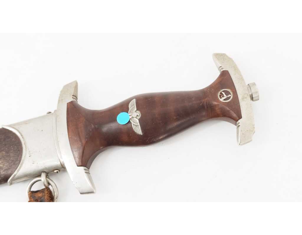 Militaria DAGUE DE SERVICE DE LA SA 1933 FABRICATION Thomas Wielpütz SOLINGEN RZM M7/33 - 7