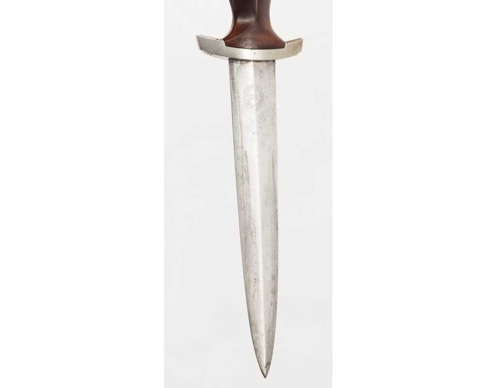 Militaria DAGUE DE SERVICE DE LA SA 1933 FABRICATION Thomas Wielpütz SOLINGEN RZM M7/33 - 12