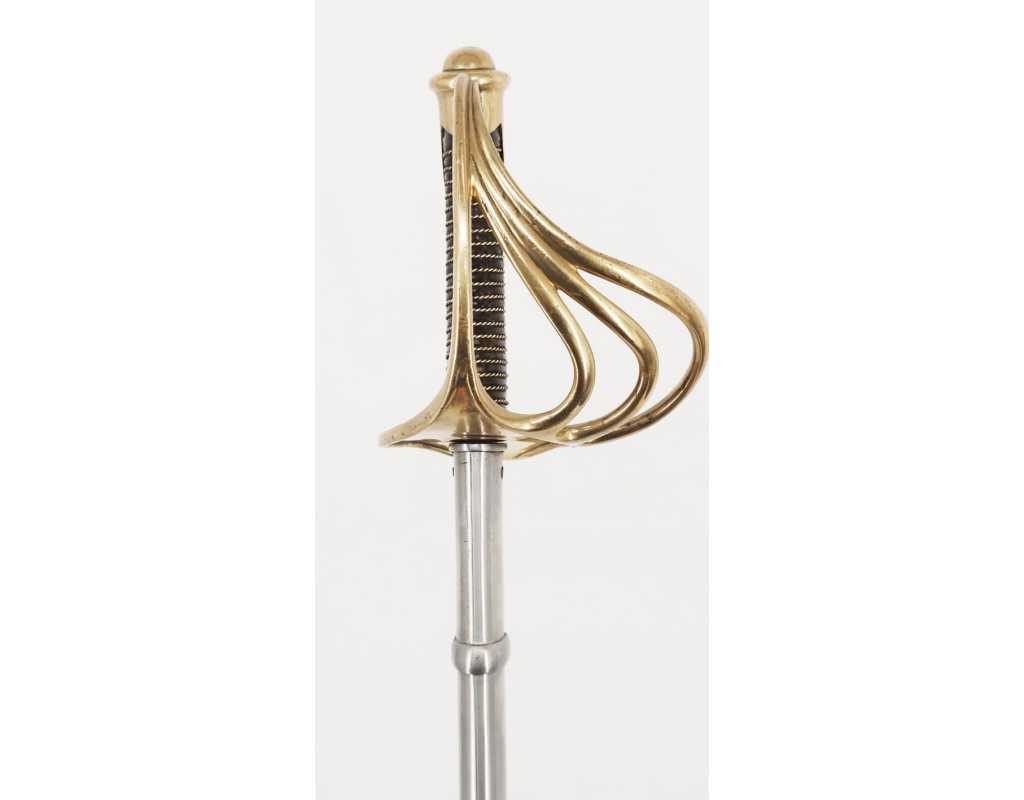 Armes Blanches SABRE TROUPE CAVALERIE DES DRAGONS MODÈLE 1854 Mre ARMES CHATELLERAULT 1880 - FRANCE SECOND EMPIRE - 4