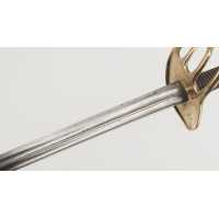 Armes Blanches SABRE TROUPE CAVALERIE DES DRAGONS MODÈLE 1854 Mre ARMES CHATELLERAULT 1880 - FRANCE SECOND EMPIRE - 12