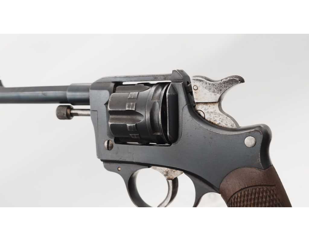 Armes de Poing REVOLVER MODÈLE 1892 FABRICATION CIVIL JEAN GAUCHER À SAINT-ÉTIENNE CALIBRE 8x27R / 8MM 92 - France XIXè - 9