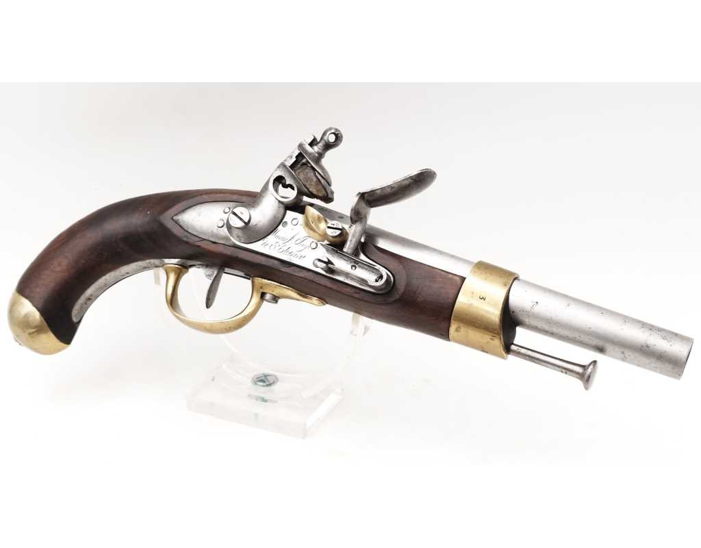 Armes de Poing PISTOLET DE CAVALERIE TROUPE MODELE AN XIII Mre IMPÉRIALE DE SAINT-ÉTIENNE 1813 - FRANCE PREMIER EMPIRE - 1