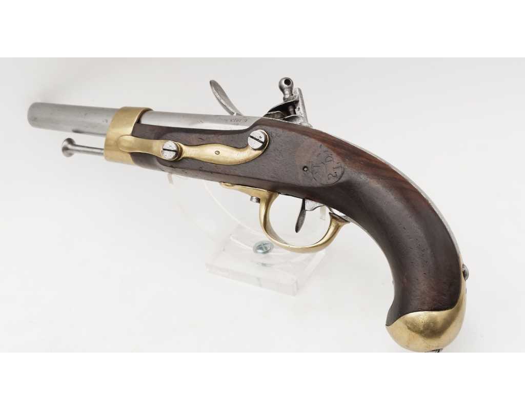 Armes de Poing PISTOLET DE CAVALERIE TROUPE MODELE AN XIII Mre IMPÉRIALE DE SAINT-ÉTIENNE 1813 - FRANCE PREMIER EMPIRE - 5