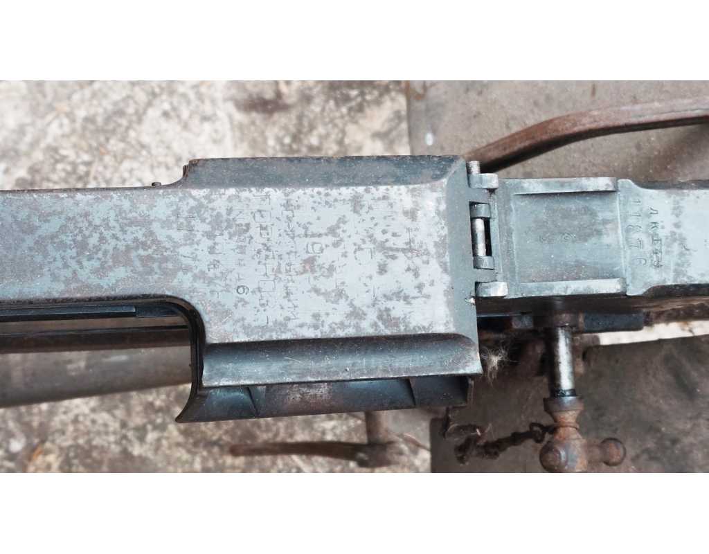 Armes Neutralisées WW2 1943 RUSSIE MITRAILLEUSE GORYUNOV SG-43/SGM SUR AFFUT NEUTRALISATION UE - 3