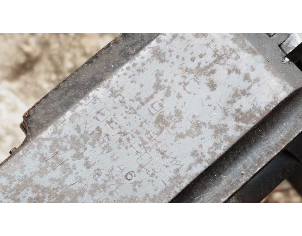 Armes Neutralisées WW2 1943 RUSSIE MITRAILLEUSE GORYUNOV SG-43/SGM SUR AFFUT NEUTRALISATION UE - 4