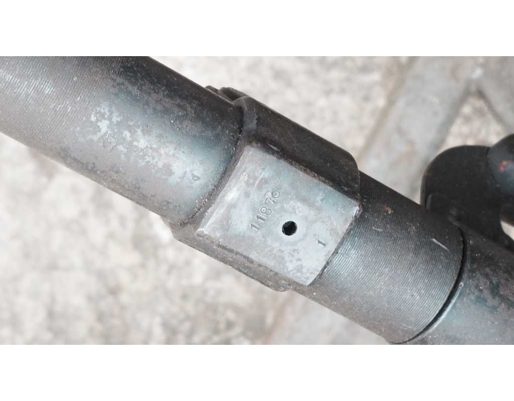 Armes Neutralisées WW2 1943 RUSSIE MITRAILLEUSE GORYUNOV SG-43/SGM SUR AFFUT NEUTRALISATION UE - 9