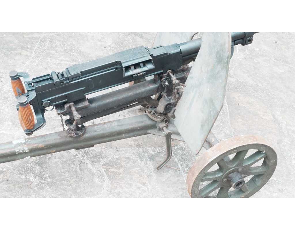 Armes Neutralisées WW2 1943 RUSSIE MITRAILLEUSE GORYUNOV SG-43/SGM SUR AFFUT NEUTRALISATION UE - 10