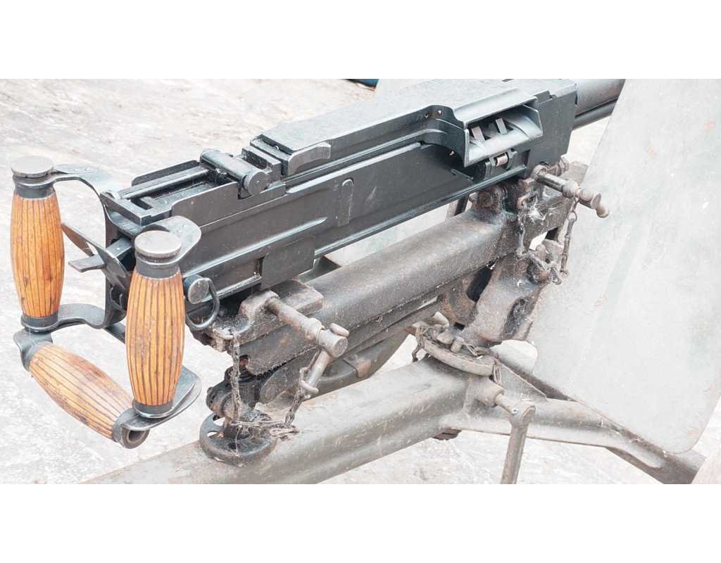 Armes Neutralisées WW2 1943 RUSSIE MITRAILLEUSE GORYUNOV SG-43/SGM SUR AFFUT NEUTRALISATION UE - 12