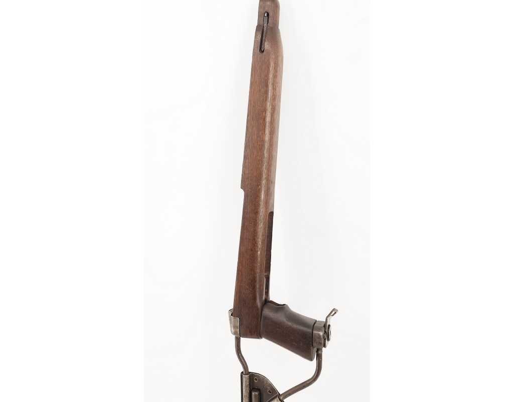 Pièces Détachées WW2 CROSSE PLIANTE CARABINE USM1 A1 FRANCE RÉSISTANCE 1944 - 5