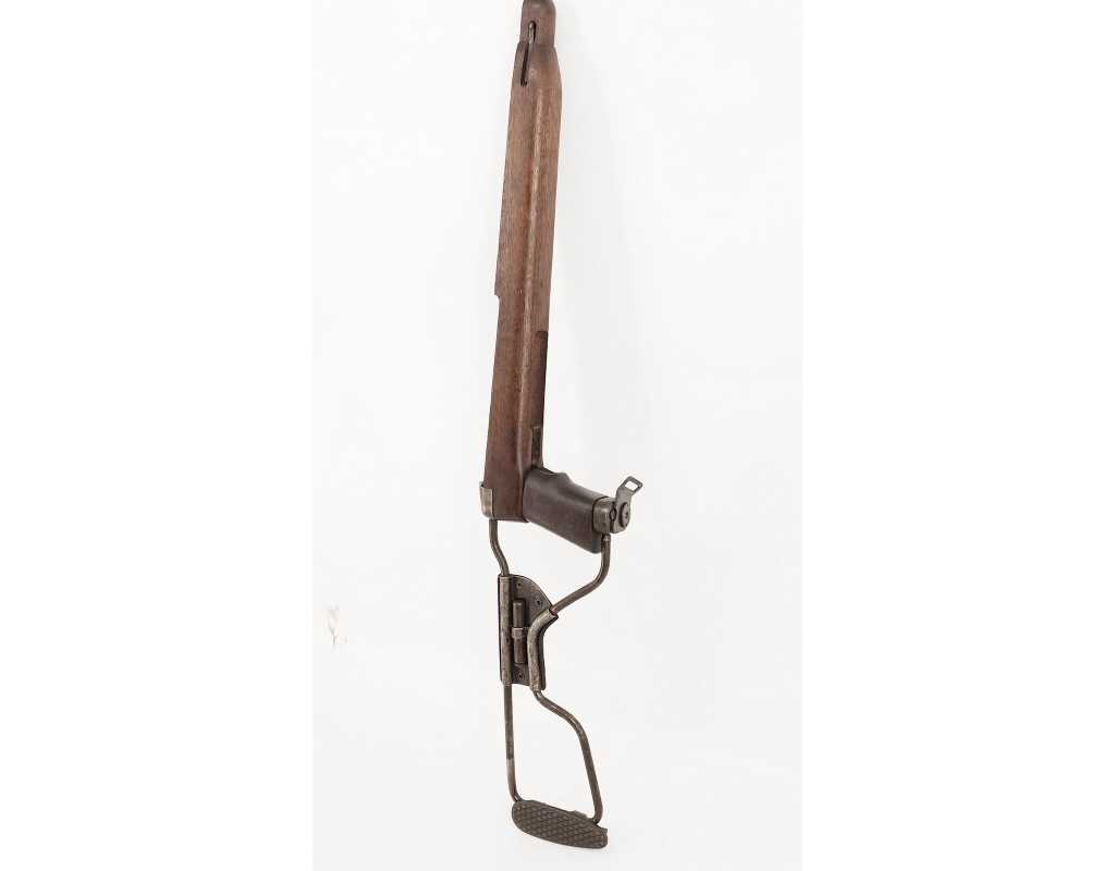 Pièces Détachées WW2 CROSSE PLIANTE CARABINE USM1 A1 FRANCE RÉSISTANCE 1944 - 17