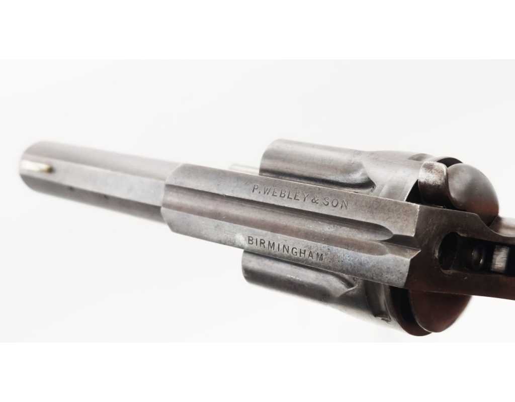 Armes de Poing REVOLVER R.I.C. MODEL 1883 P. WEBLEY & SON N°5 D.A. CALIBRE 38 LC - 4