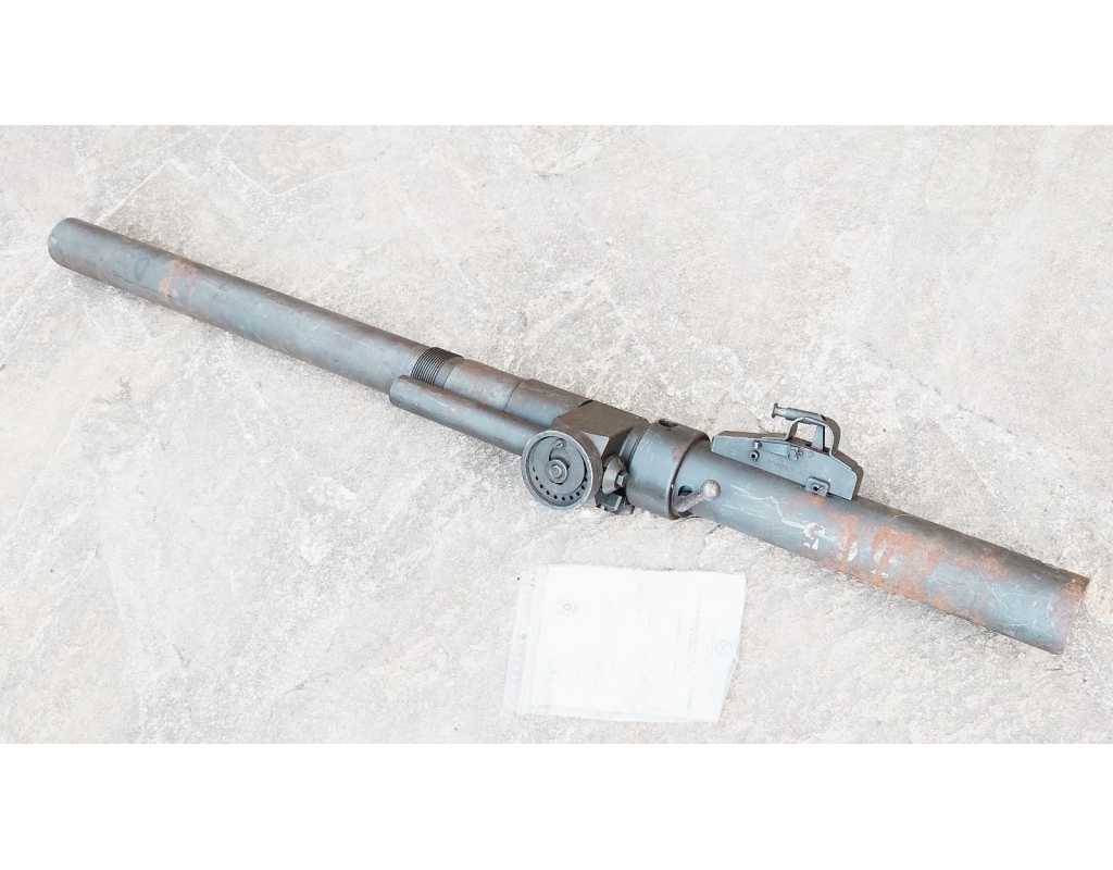 Armes Neutralisées MORTIER DE 60MM MAC Modèle 61 CASEMATE ET AUTO-MITRAILLEUSE PANHARD - 1