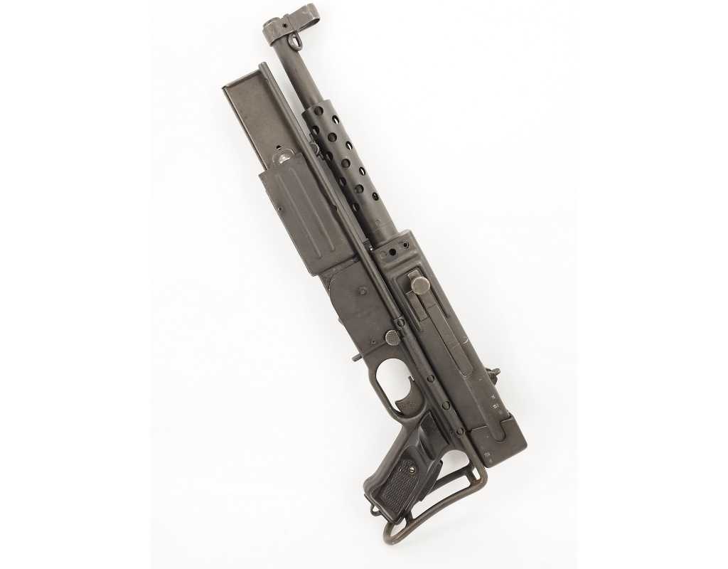 Armes Neutralisées PISTOLET MITRAILLEUR MAT49 PM FRANCE MAT 49 9MM NEUTRALISATION UE 2026 CULASSE MOBILE 2622-17-1 - 1