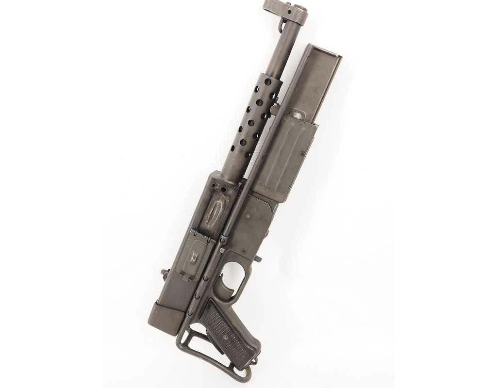 Armes Neutralisées PISTOLET MITRAILLEUR MAT49 PM FRANCE MAT 49 9MM NEUTRALISATION UE 2026 CULASSE MOBILE 2622-17-1 - 3