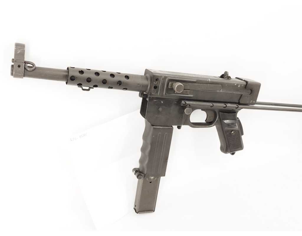 Armes Neutralisées PISTOLET MITRAILLEUR MAT49 PM FRANCE MAT 49 9MM NEUTRALISATION UE 2026 CULASSE MOBILE 2622-17-1 - 5