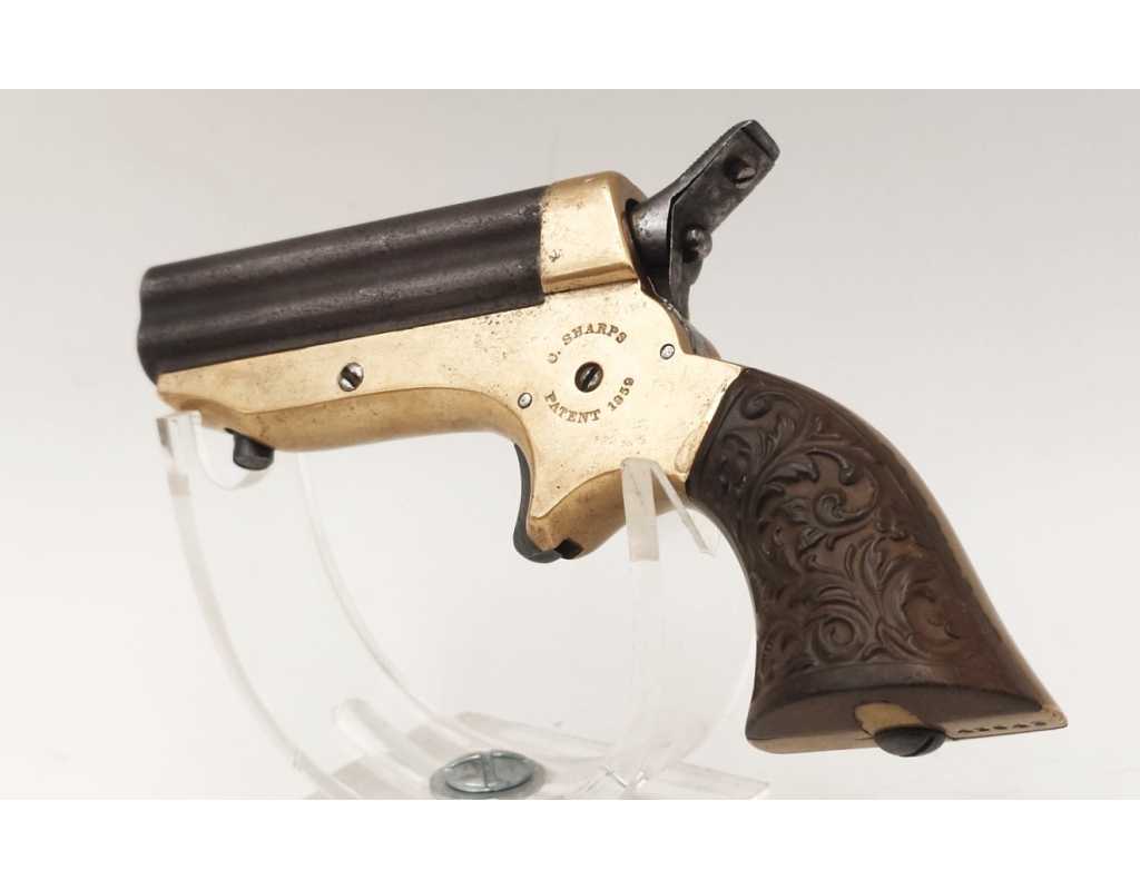 Armes de Poing PISTOLET SHARPS 1859 Calibre 22 short - USA XIXè - 2