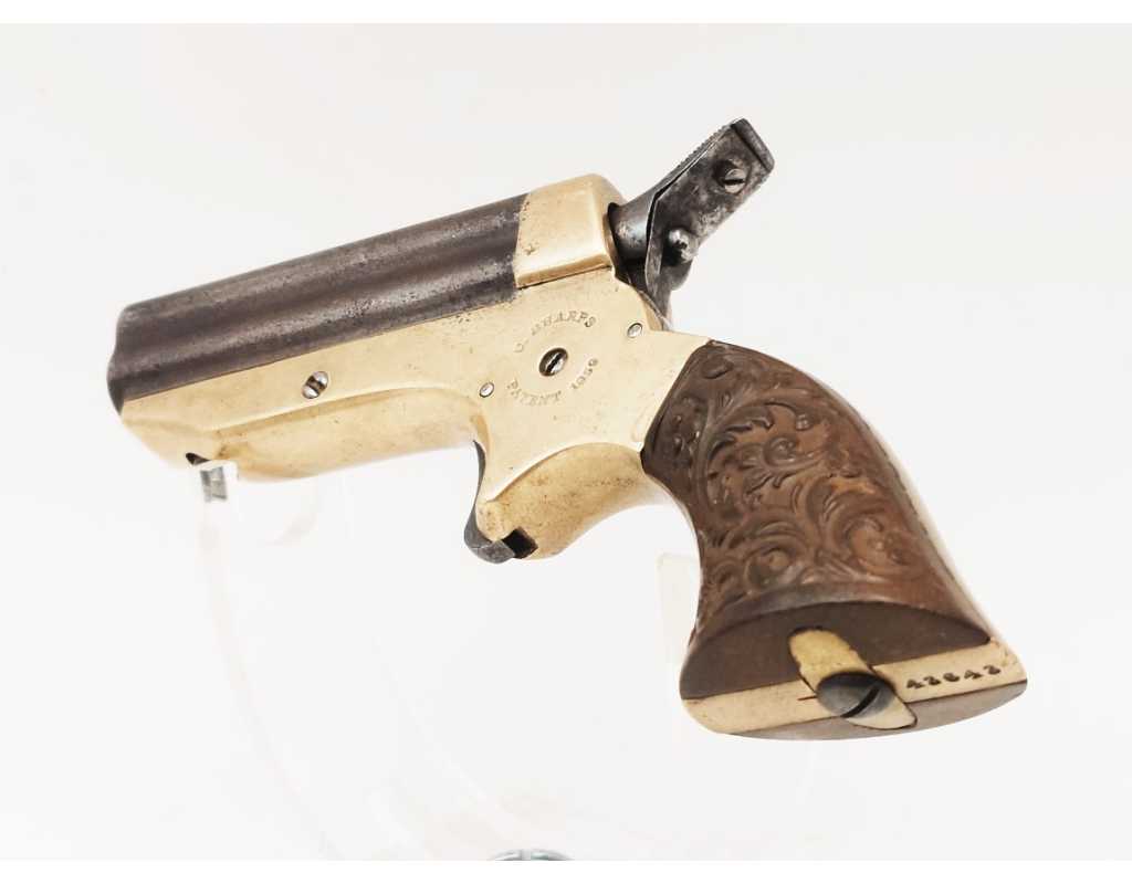 Armes de Poing PISTOLET SHARPS 1859 Calibre 22 short - USA XIXè - 3