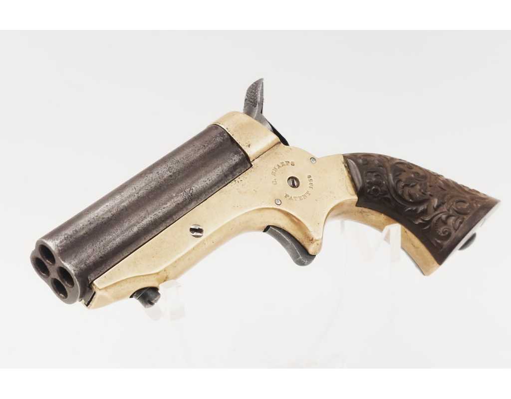 Armes de Poing PISTOLET SHARPS 1859 Calibre 22 short - USA XIXè - 4