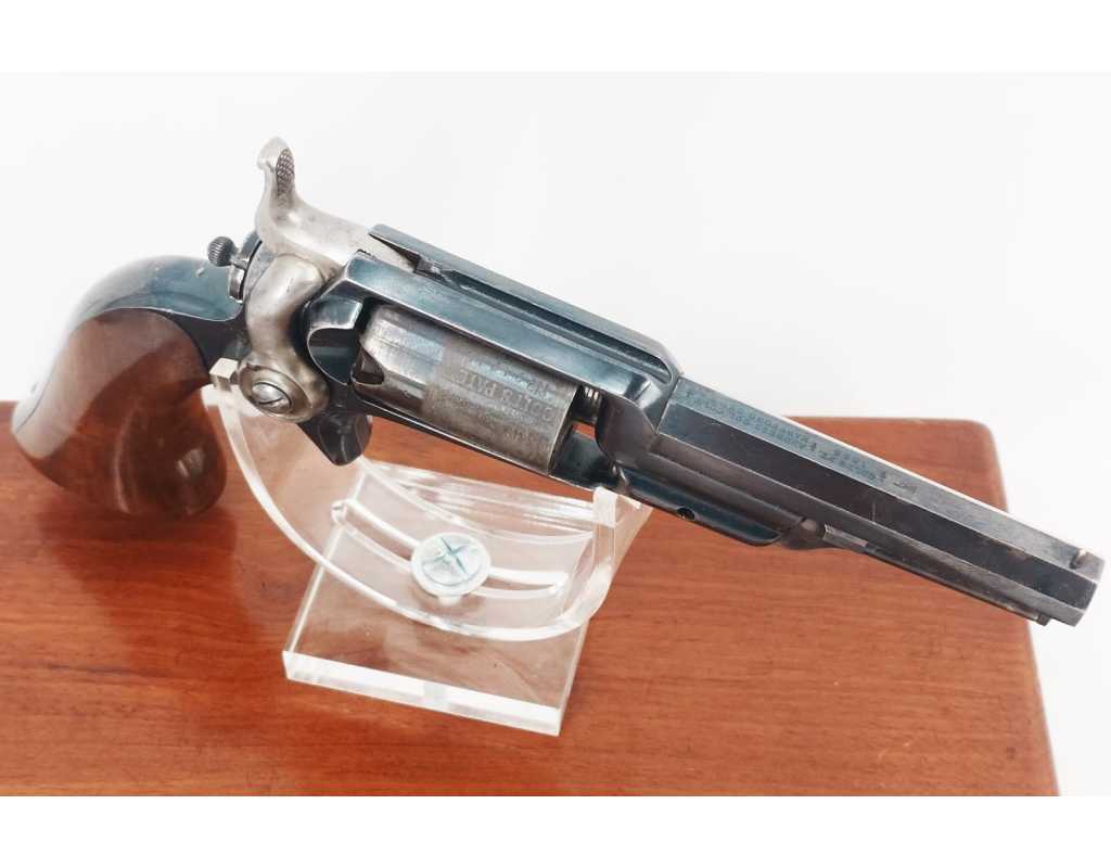 Armes de Poing CIVIL WAR REVOLVER COLT ROOTS SIDEHAMMER MODÈLE 1855 SIDE HAMMER POCKET Calibre 28 EN COFFRET AVEC NOTICE USA