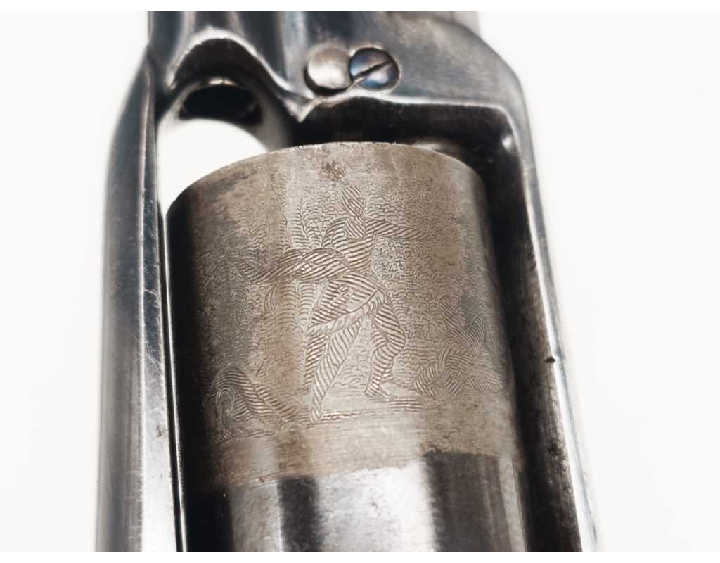 Armes de Poing CIVIL WAR REVOLVER COLT ROOTS SIDEHAMMER MODÈLE 1855 SIDE HAMMER POCKET Calibre 28 EN COFFRET AVEC NOTICE USA