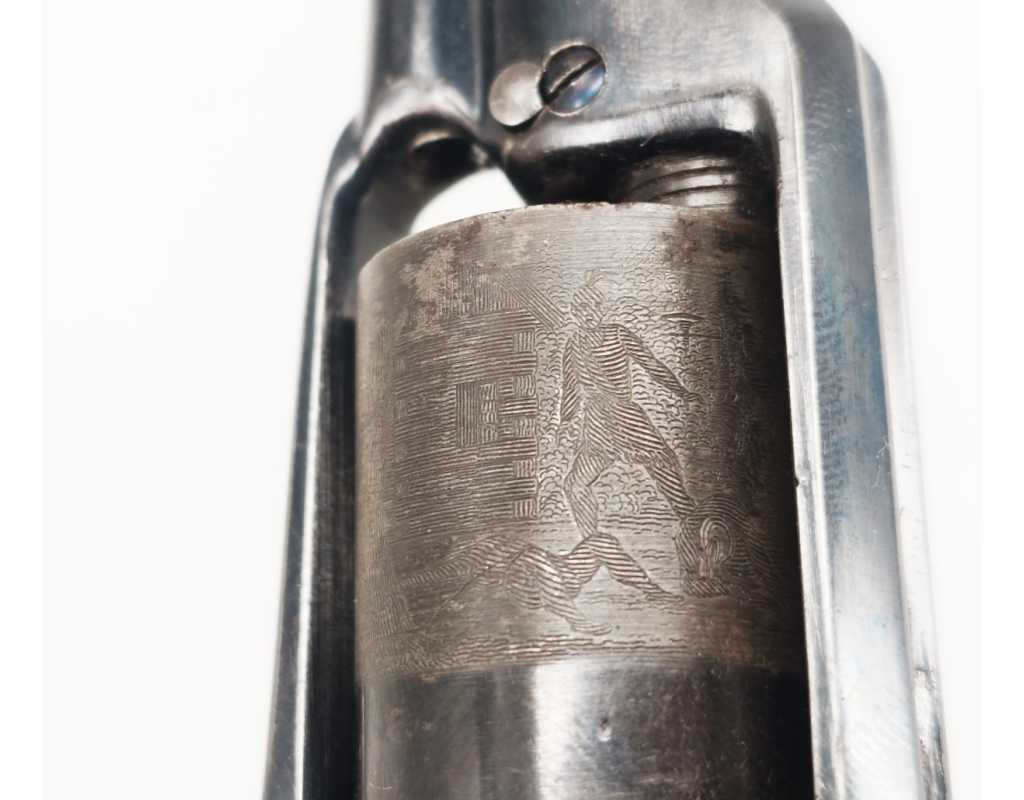 Armes de Poing CIVIL WAR REVOLVER COLT ROOTS SIDEHAMMER MODÈLE 1855 SIDE HAMMER POCKET Calibre 28 EN COFFRET AVEC NOTICE USA