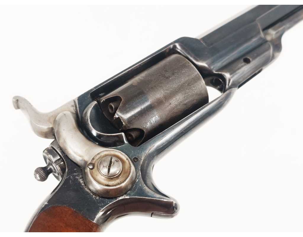 Armes de Poing CIVIL WAR REVOLVER COLT ROOTS SIDEHAMMER MODÈLE 1855 SIDE HAMMER POCKET Calibre 28 EN COFFRET AVEC NOTICE USA