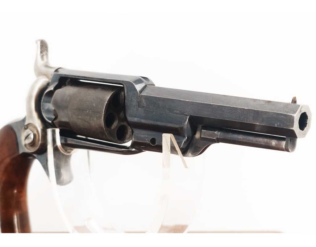 Armes de Poing CIVIL WAR REVOLVER COLT ROOTS SIDEHAMMER MODÈLE 1855 SIDE HAMMER POCKET Calibre 28 EN COFFRET AVEC NOTICE USA