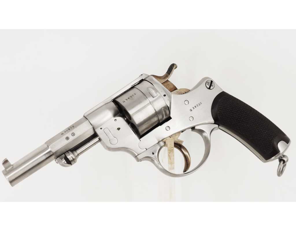 Armes de Poing REVOLVER RÉGLEMENTAIRE TROUPE Chamelot Delvigne Modèle MAS 1873 St-Étienne 1876 Calibre 11mm73 - France IIIè Répu