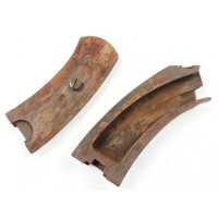 Pièces Détachées PAIRE DE PLAQUETTES AVEC VIS POUR REVOLVER MAS MODÈLE 1892 CALIBRE 8MM LEBEL - 4