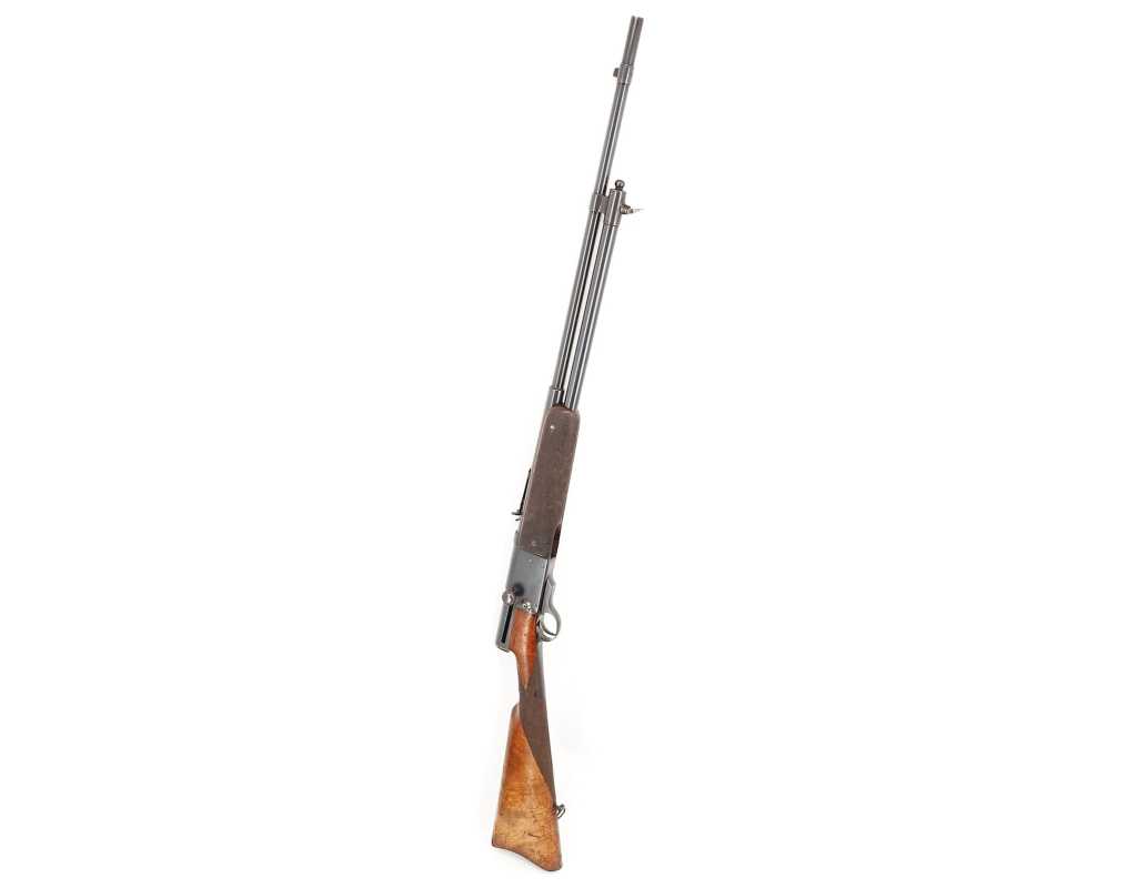 Armes d'Épaule EXTRAORDINAIRE CARABINE CLAIR SEMI-AUTOMATIQUE SAINT-ÉTIENNE FRANCE 1896-1898 CALIBRE 44WCF - 18