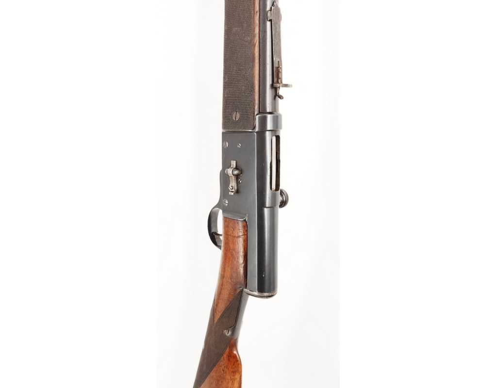 Armes d'Épaule EXTRAORDINAIRE CARABINE CLAIR SEMI-AUTOMATIQUE SAINT-ÉTIENNE FRANCE 1896-1898 CALIBRE 44WCF - 8