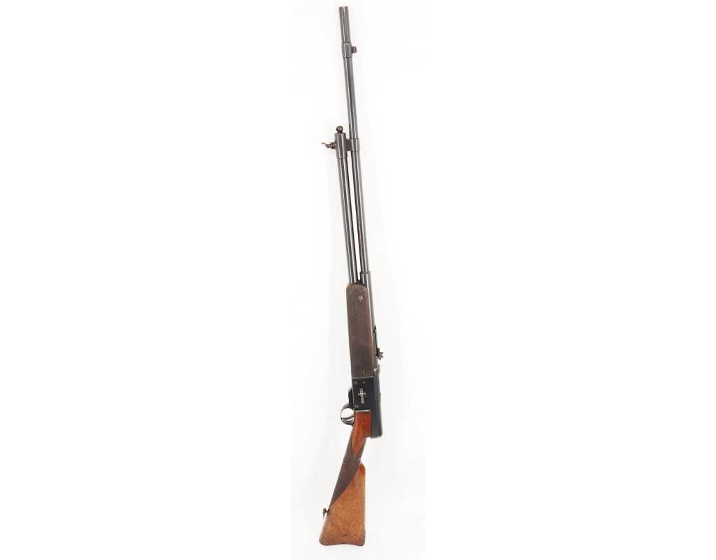Armes d'Épaule EXTRAORDINAIRE CARABINE CLAIR SEMI-AUTOMATIQUE SAINT-ÉTIENNE FRANCE 1896-1898 CALIBRE 44WCF - 5