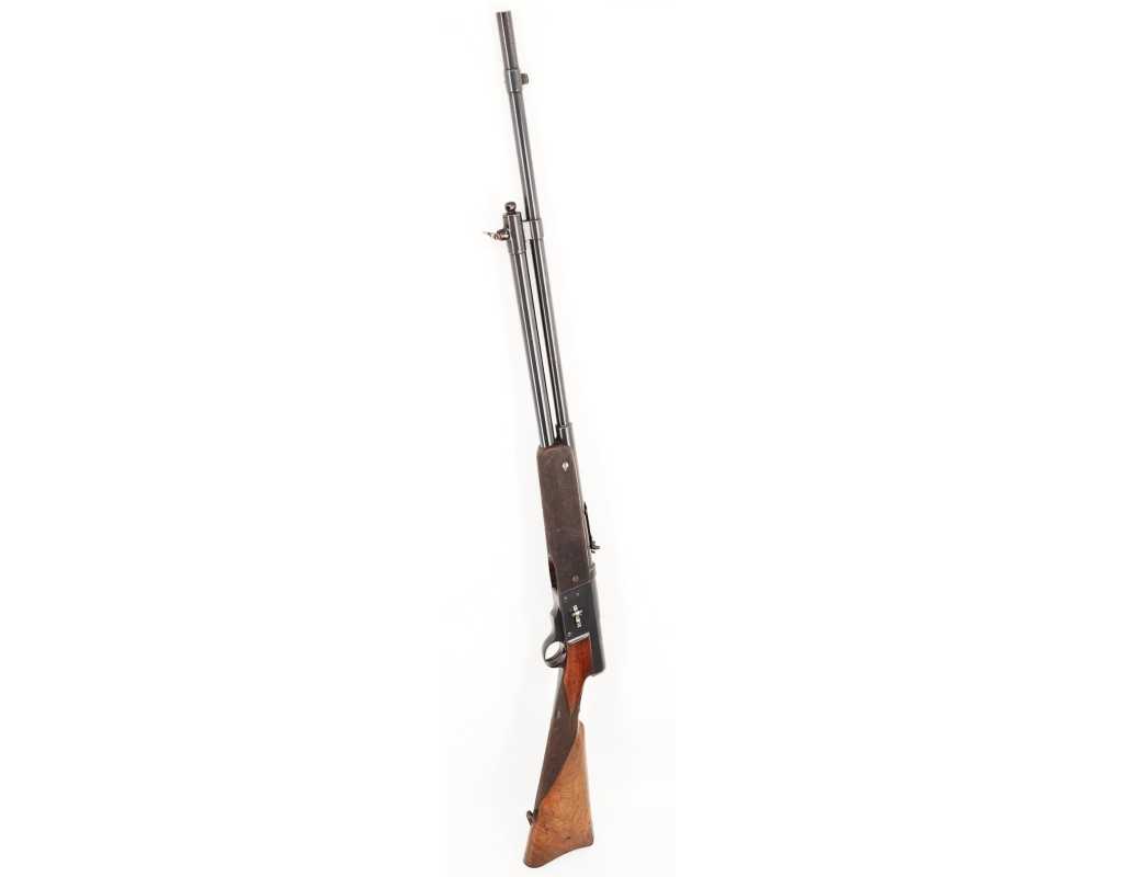 Armes d'Épaule EXTRAORDINAIRE CARABINE CLAIR SEMI-AUTOMATIQUE SAINT-ÉTIENNE FRANCE 1896-1898 CALIBRE 44WCF - 19