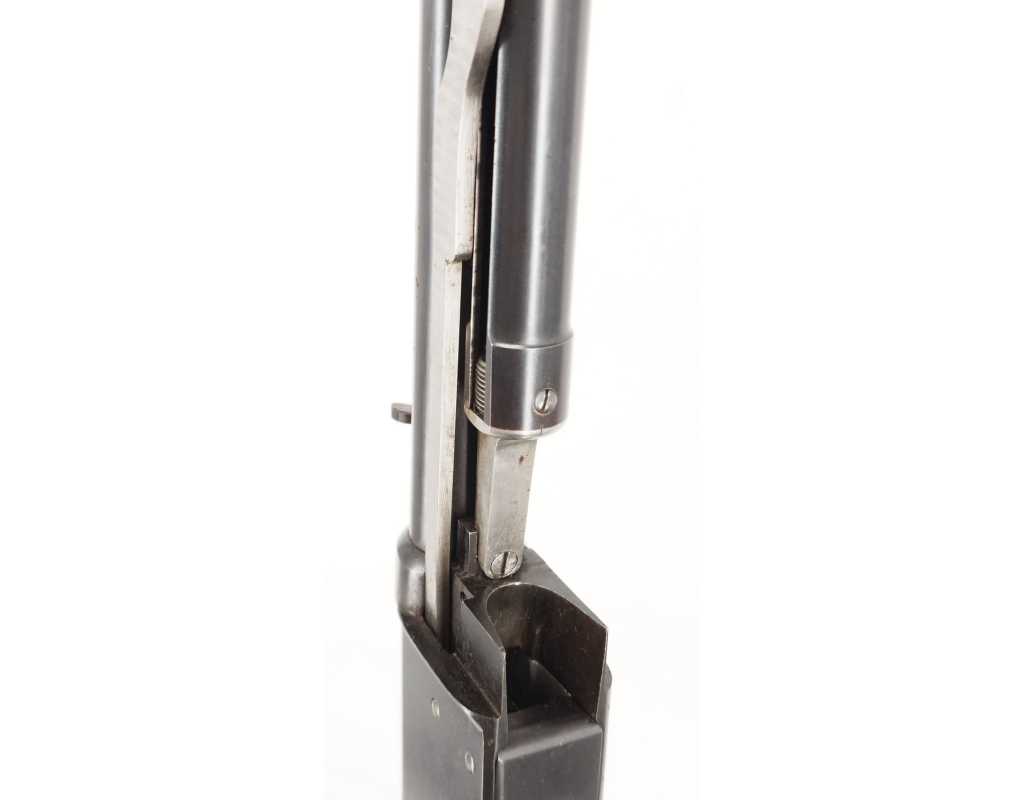 Armes d'Épaule EXTRAORDINAIRE CARABINE CLAIR SEMI-AUTOMATIQUE SAINT-ÉTIENNE FRANCE 1896-1898 CALIBRE 44WCF - 12