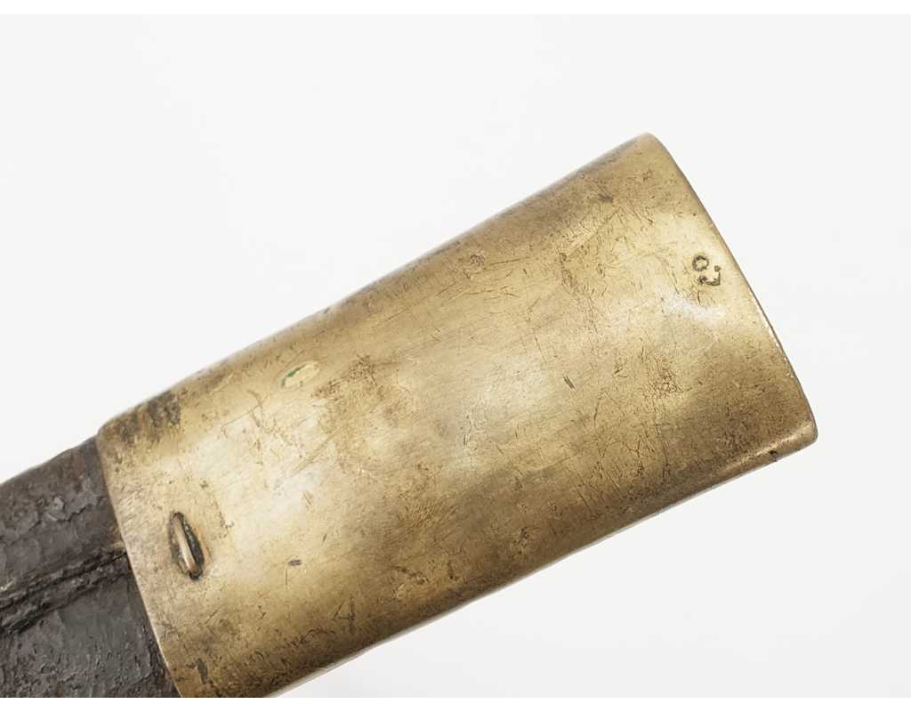 Armes Blanches SABRE DE BORD MARINE MILITAIRE "CUILLIÈRE À POT" MODÈLE AN X Mre DE KLINGENTHAL COULAUX FRÈRES - FRANCE DÉBUT DU