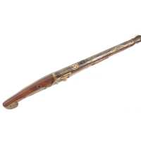 Armes de Poing TANJO TSUTSU PISTOLET JAPONAIS À MÈCHE ÉPREUVE T.A.R. TEPPO D'ARSENAL Calibre 13.2mm - JAPON EDO XIXè - 4