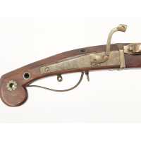 Armes de Poing TANJO TSUTSU PISTOLET JAPONAIS À MÈCHE ÉPREUVE T.A.R. TEPPO D'ARSENAL Calibre 13.2mm - JAPON EDO XIXè - 13