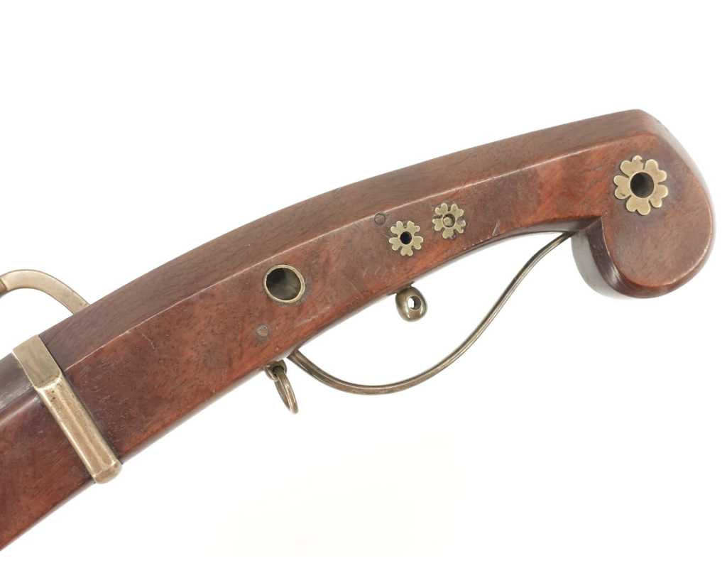 Armes de Poing TANJO TSUTSU PISTOLET JAPONAIS À MÈCHE ÉPREUVE T.A.R. TEPPO D'ARSENAL Calibre 13.2mm - JAPON EDO XIXè - 14