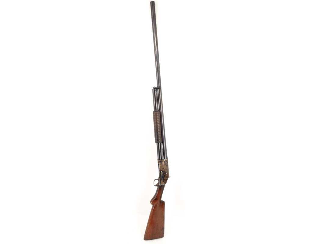 Armes d'Épaule Winchester Model 1897 12/70 Solid Frame 1902 Jaspage US - 2